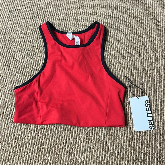 Splits59 Blake rigor bra red/black